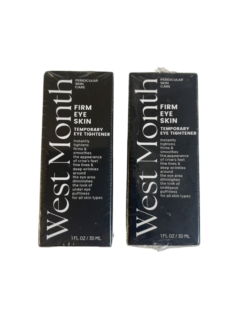 WEST MONTH Instant Firm Eye Cream Advanced Instant Firm Eye Tightening Lot of 2
